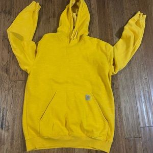 Men's large loose fit Carhartt sweatshirt.